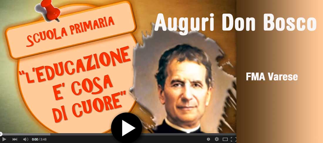 Auguri Don Bosco