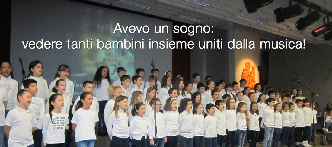 1^ Manifestazione canora per bambini 7 marzo 2015