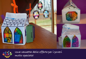 lavoretti pasqua cassetta offerte poveri