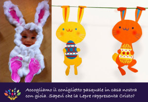 lavoretti pasqua coniglietto