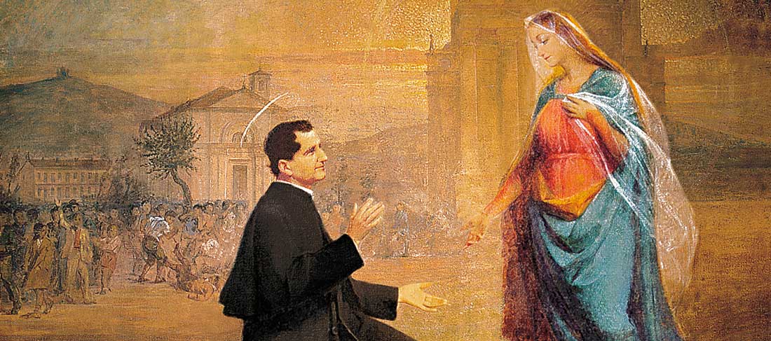 Don Bosco e la Madonna: da pastorella a Regina