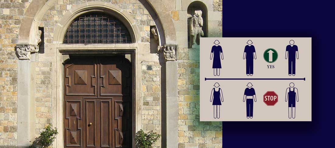 Questo in chiesa “non si fa”