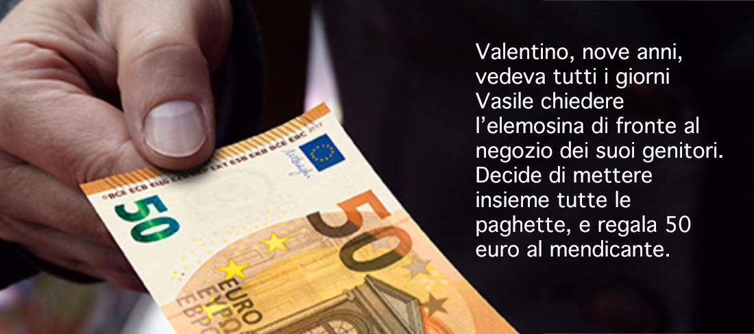 La domanda che mi fa Valentino