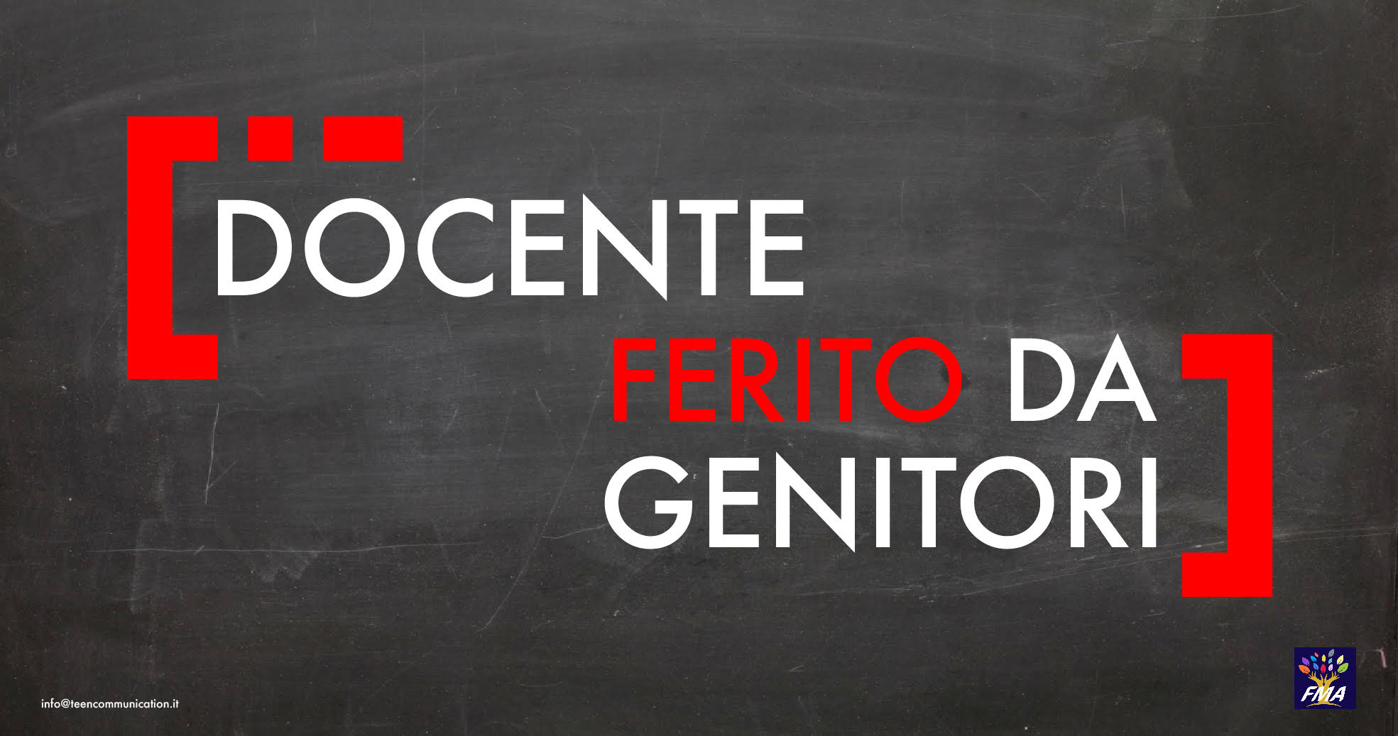 Docente ferito da genitori