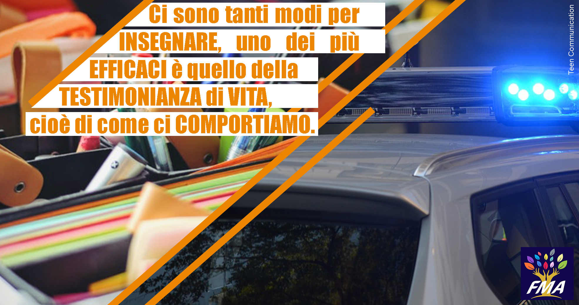 La collega che ha insultato le forze dell’ordine