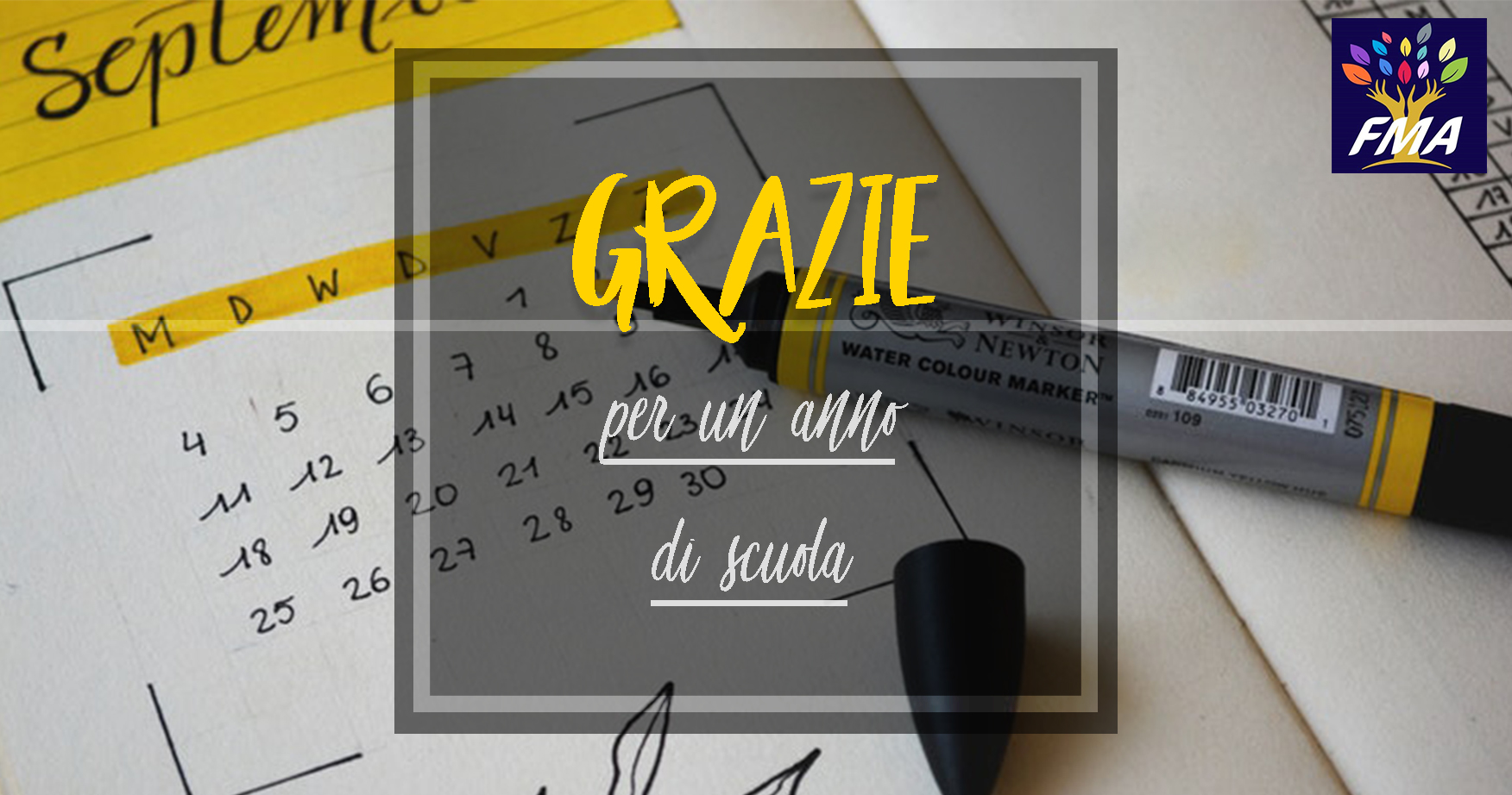 Grazie per un anno di scuola