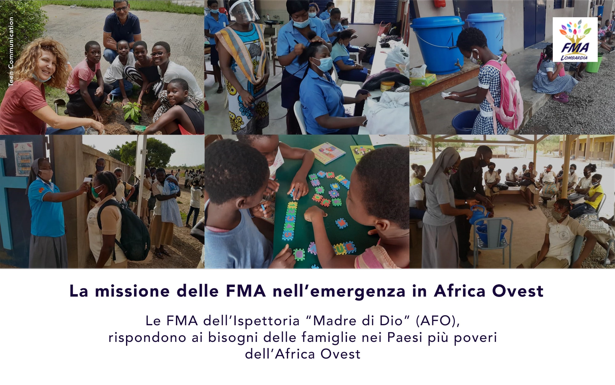 La missione delle FMA in Africa Ovest