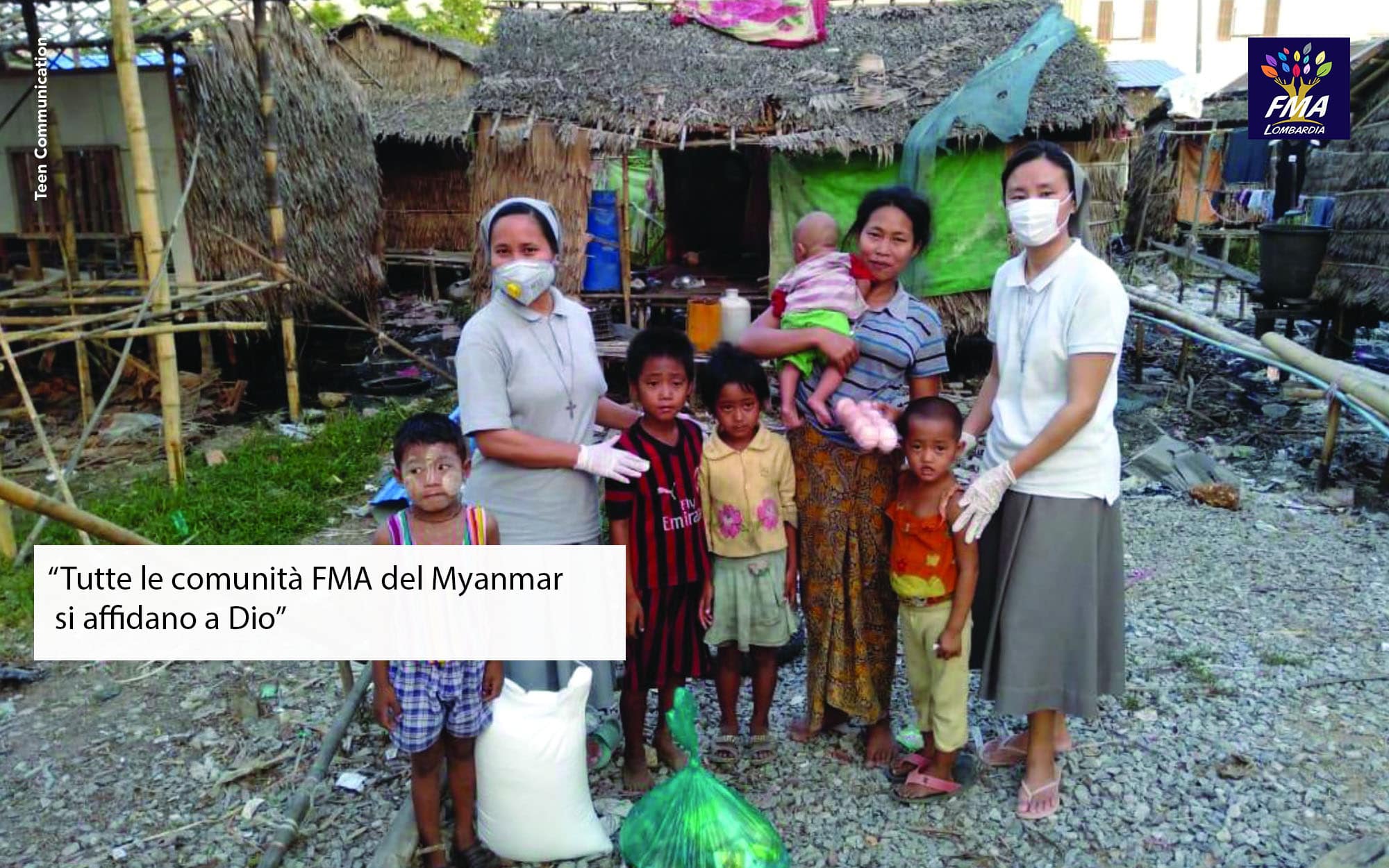 Solidali con il Myanmar