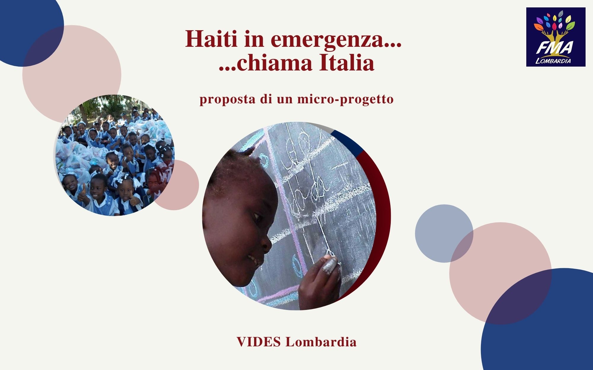 Haiti in emergenza… chiama Italia