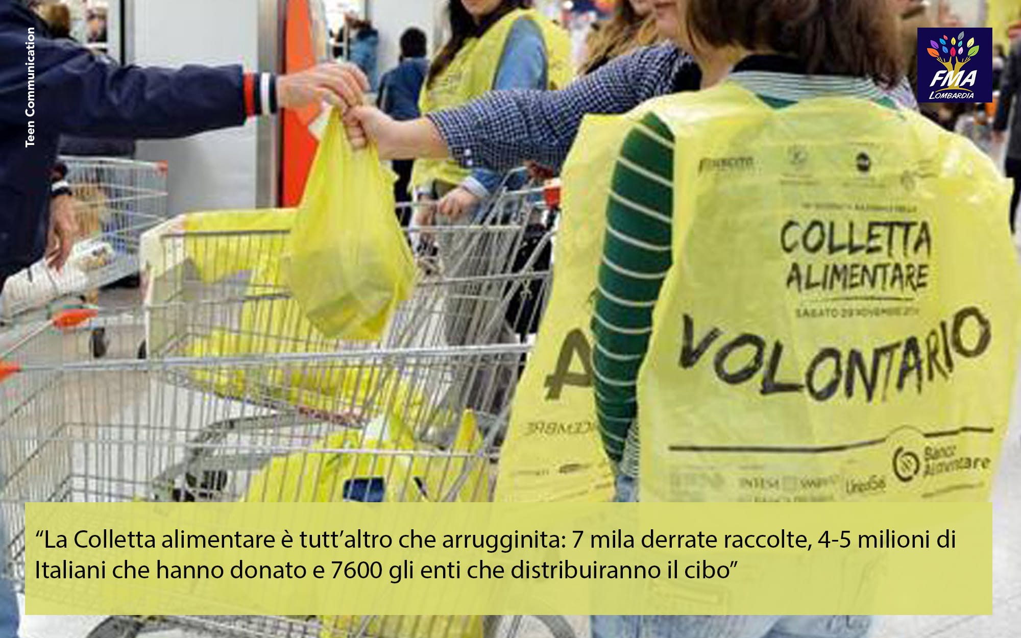 Colletta, 7mila tonnellate di gratitudine