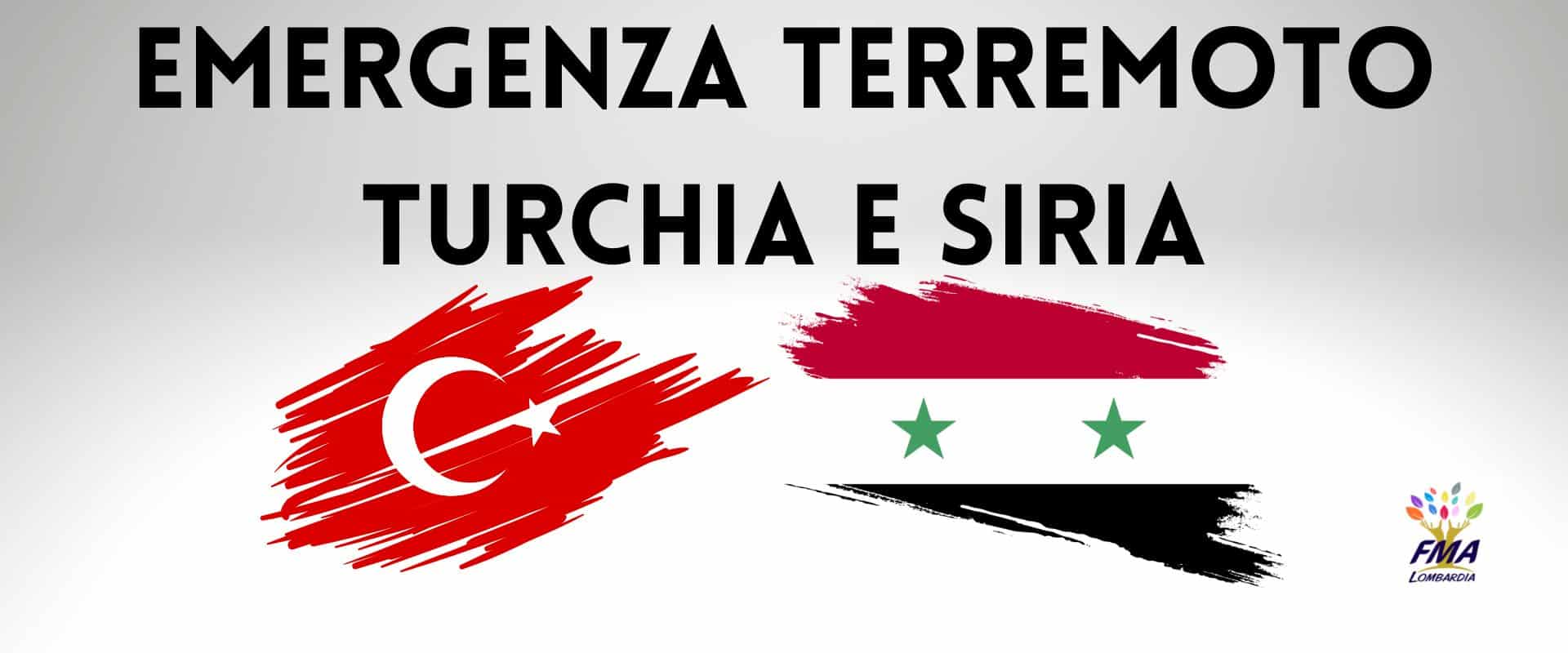 Terremoto in Turchia e in Siria