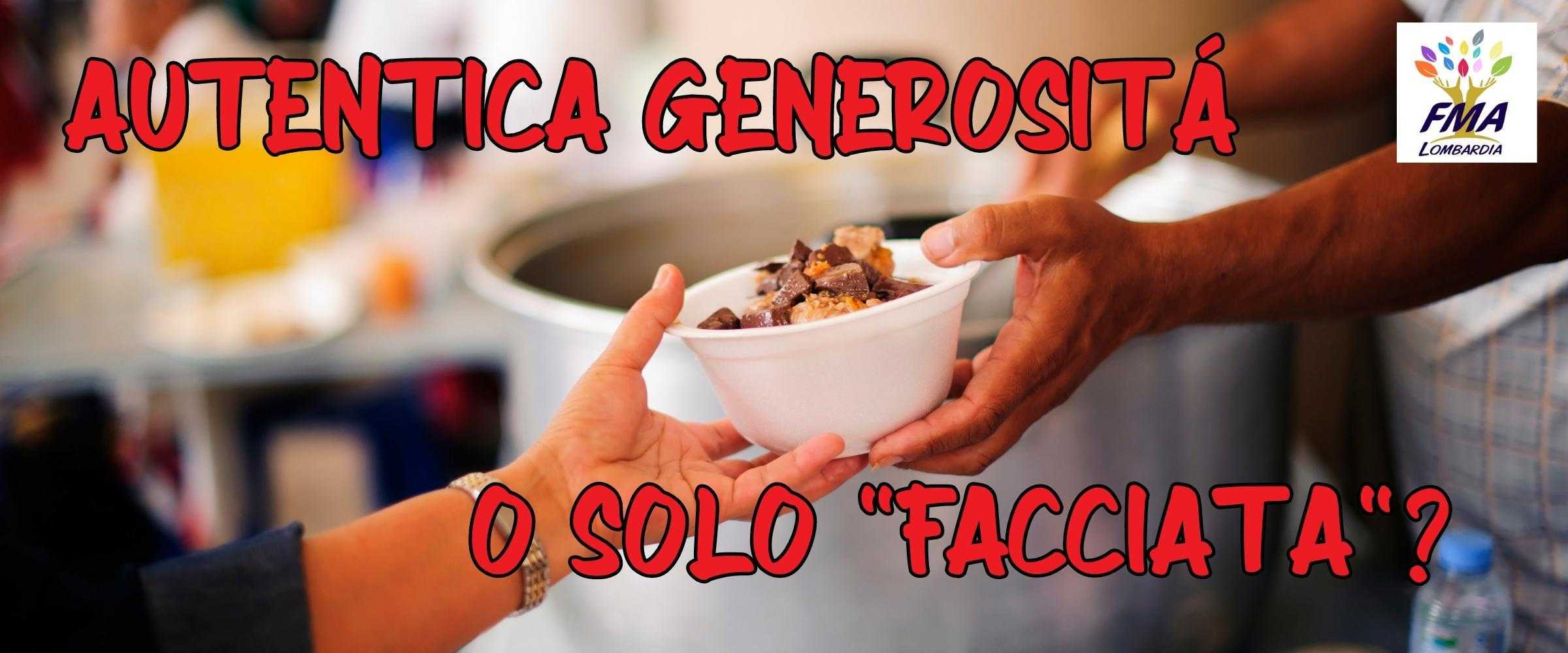 L’autentica generosità