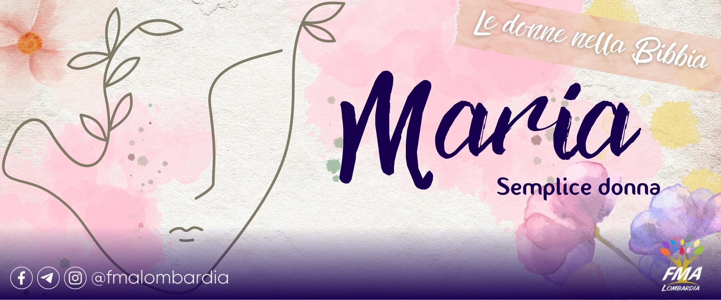 Le donne nella Bibbia – Maria